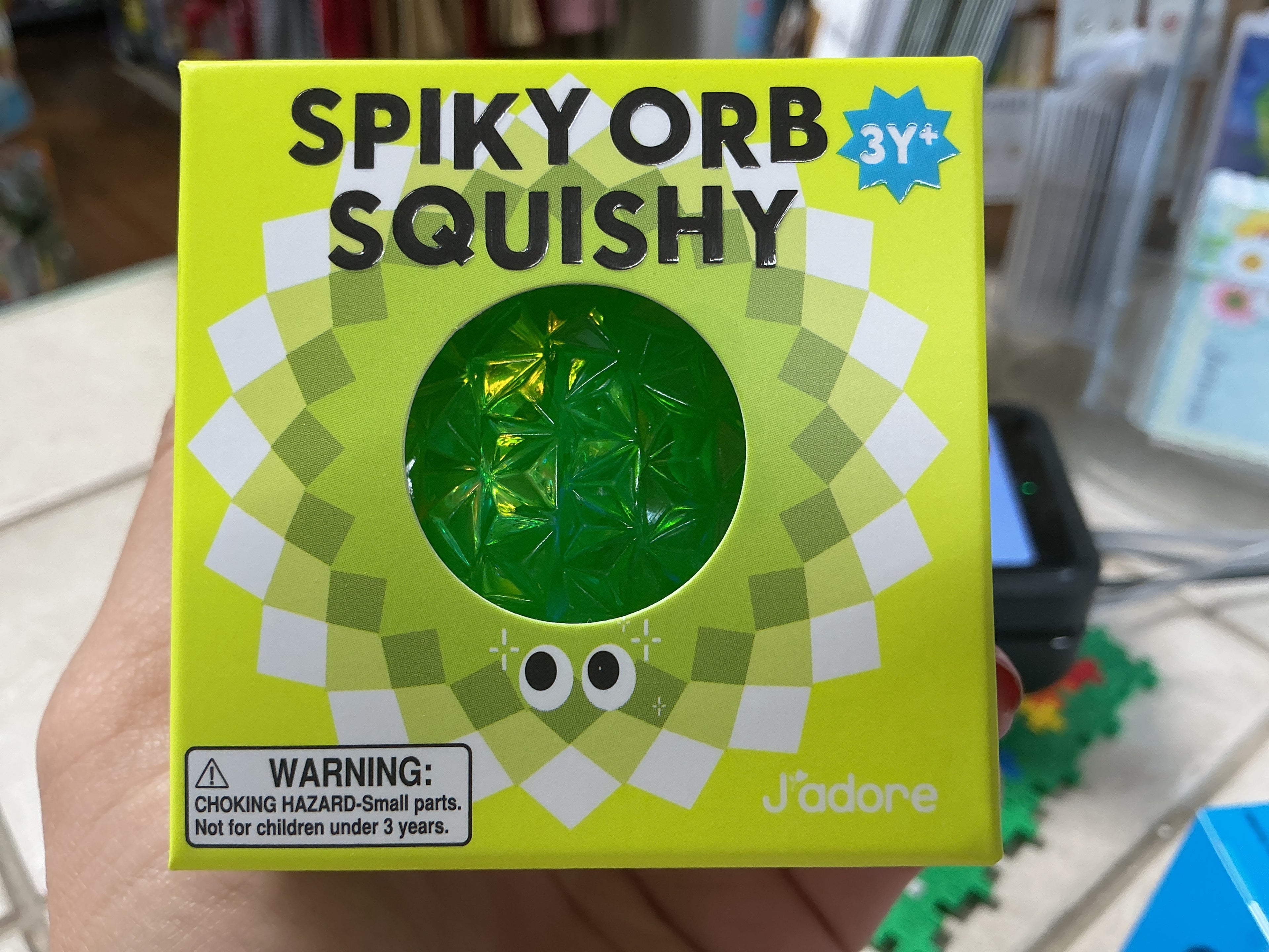 Spiky Orb Squishy Green