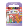 Carry Along Coloring Book Set   Pet Pals