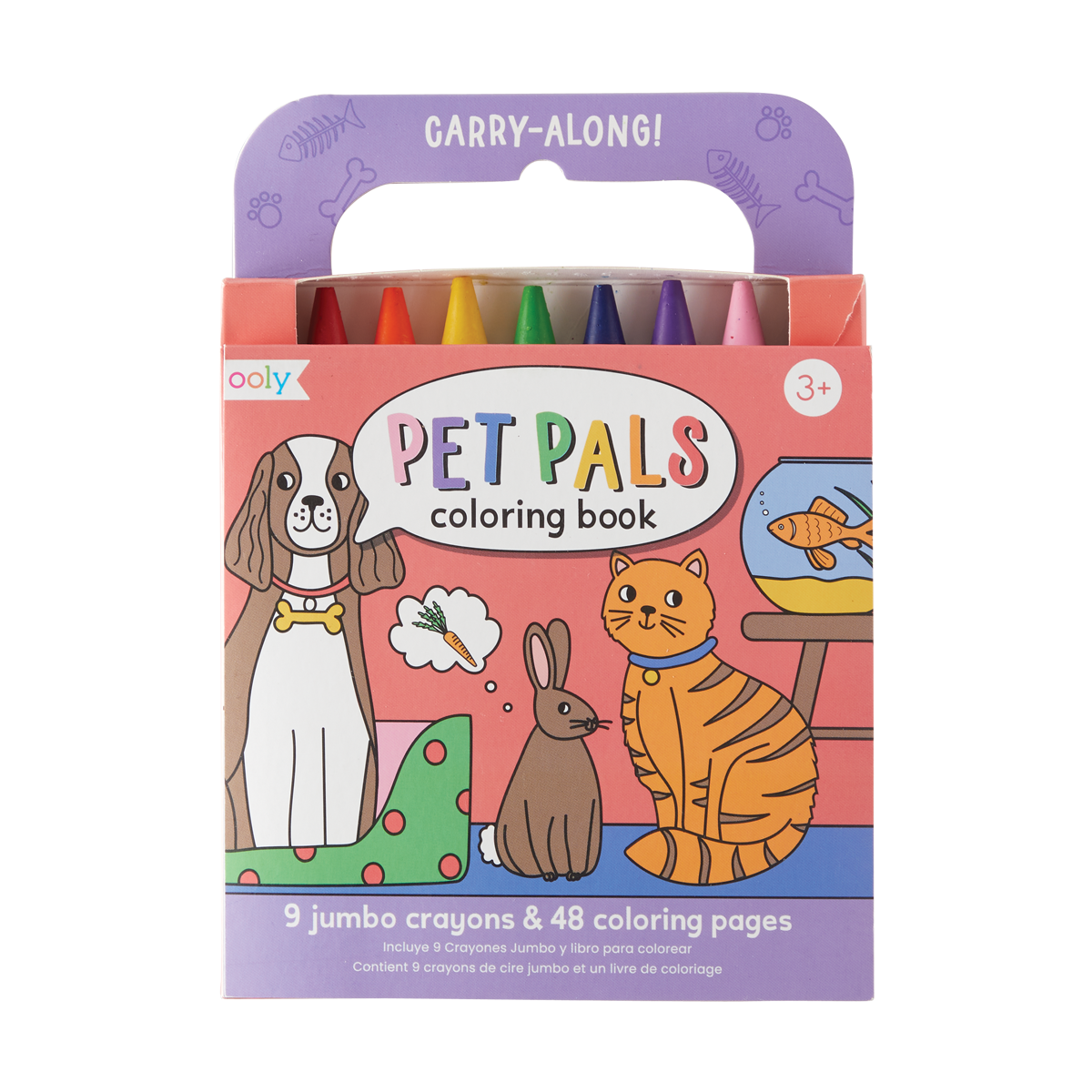Carry Along Coloring Book Set   Pet Pals
