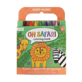 Carry Along Coloring Book Set   On Safari