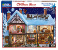 White Mountain Christmas House 1000 Pc