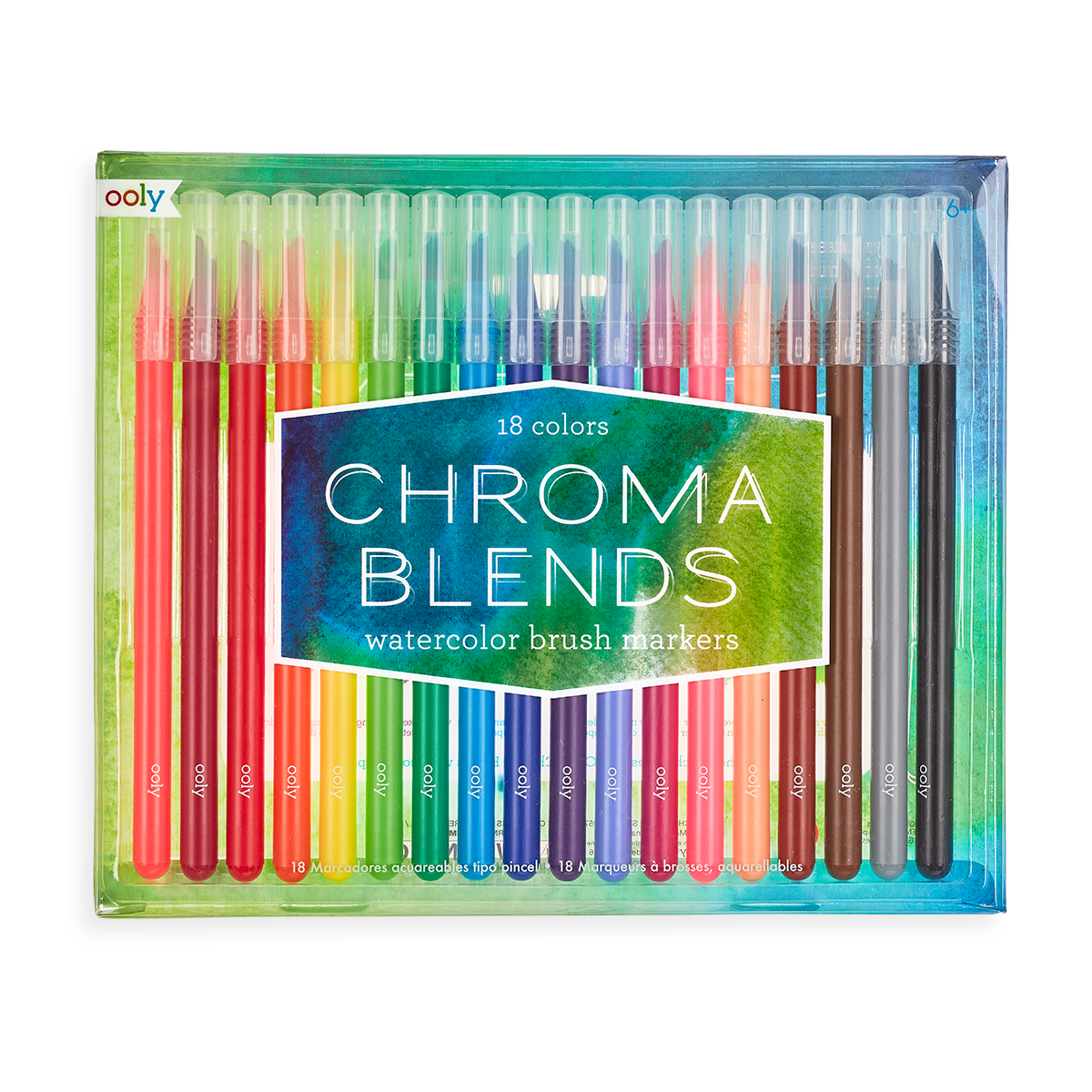 Chroma Blends: Watercolor Brush Markers