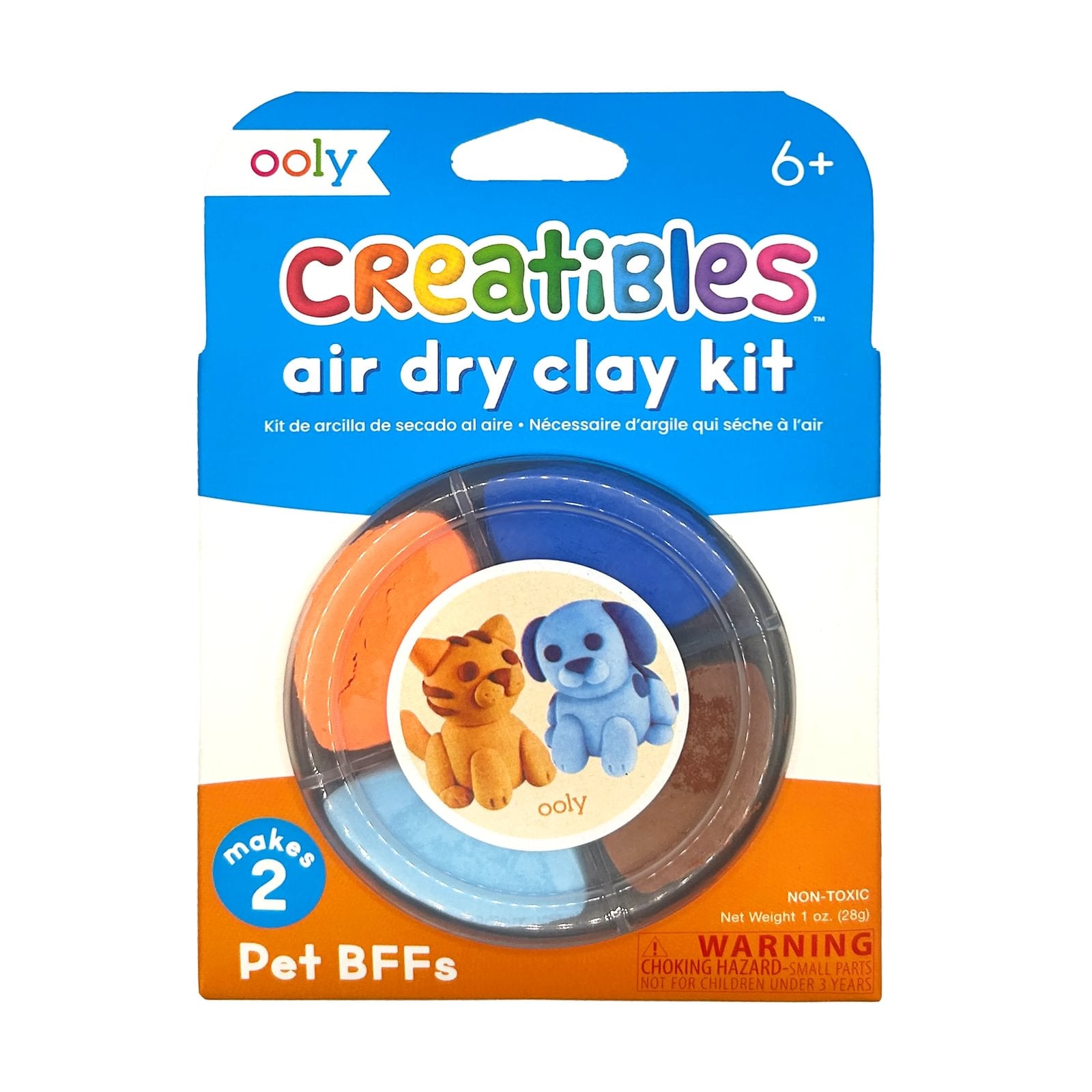 Creatibles Air Dry Clay BFFs Kit Pet Pals