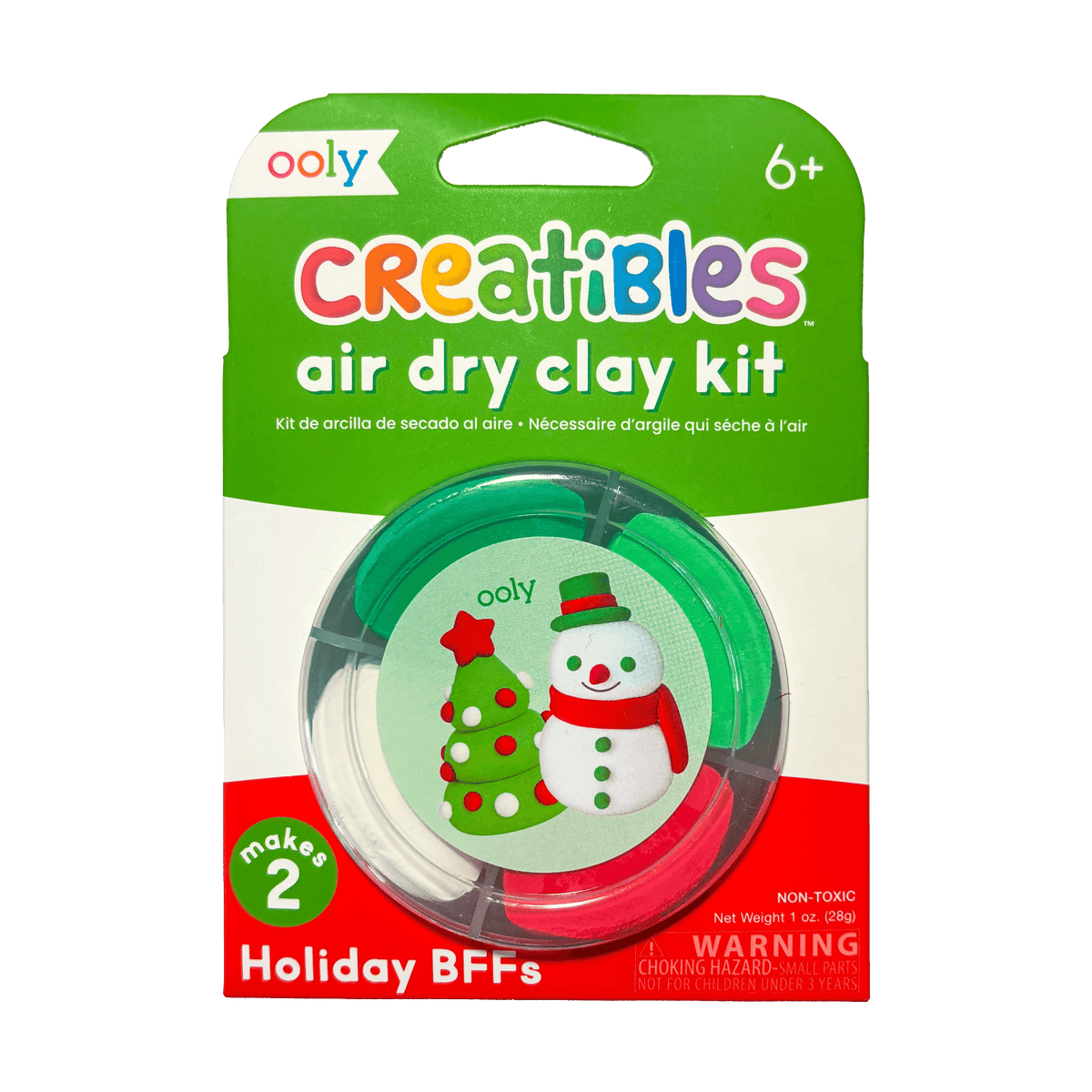 Creatibles Air Dry Clay BFFs Kit   Holiday BFFs