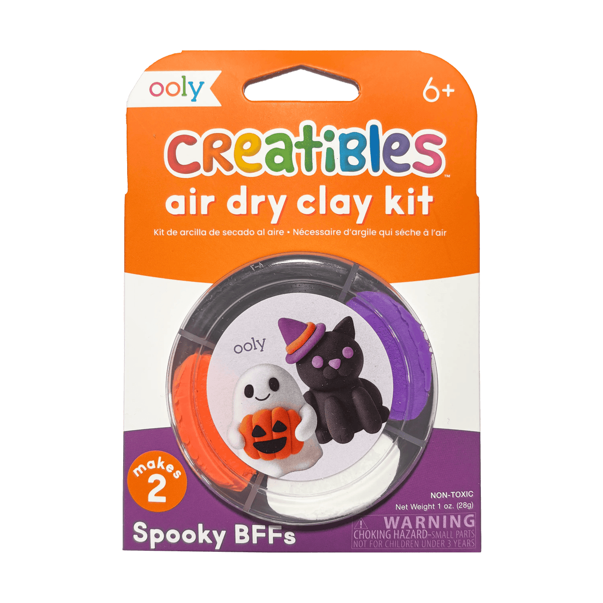 Creatibles Air Dry Clay BFFs Kit Spooky BFFs
