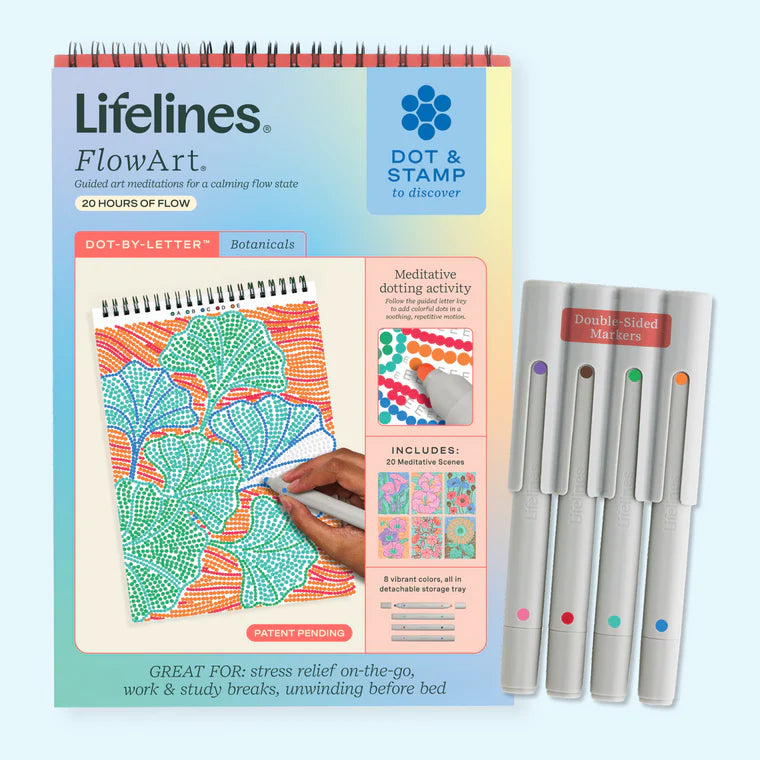 FlowArt® Dot By Letter, Botanicals