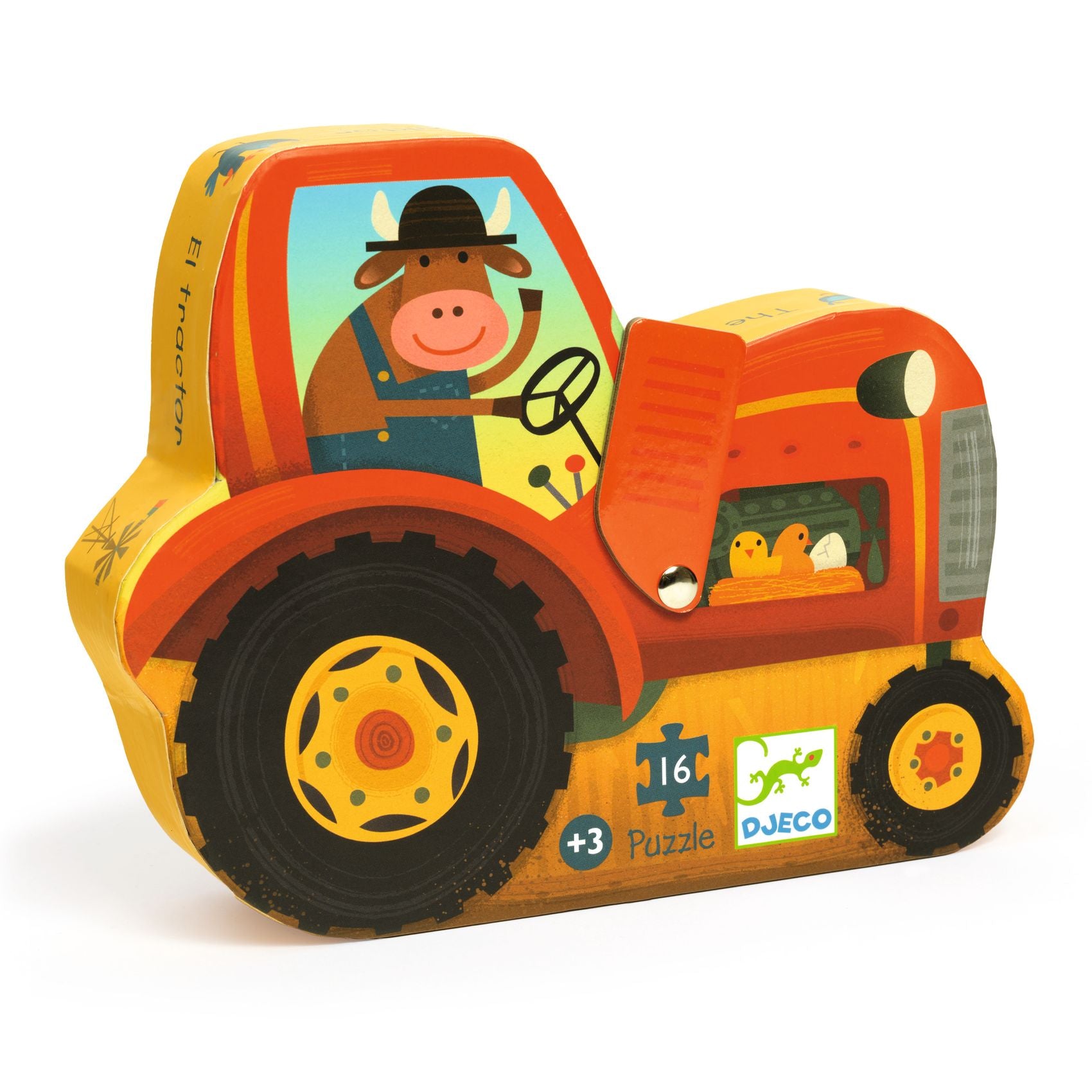 Silhouette Mini Tractor Puzzle