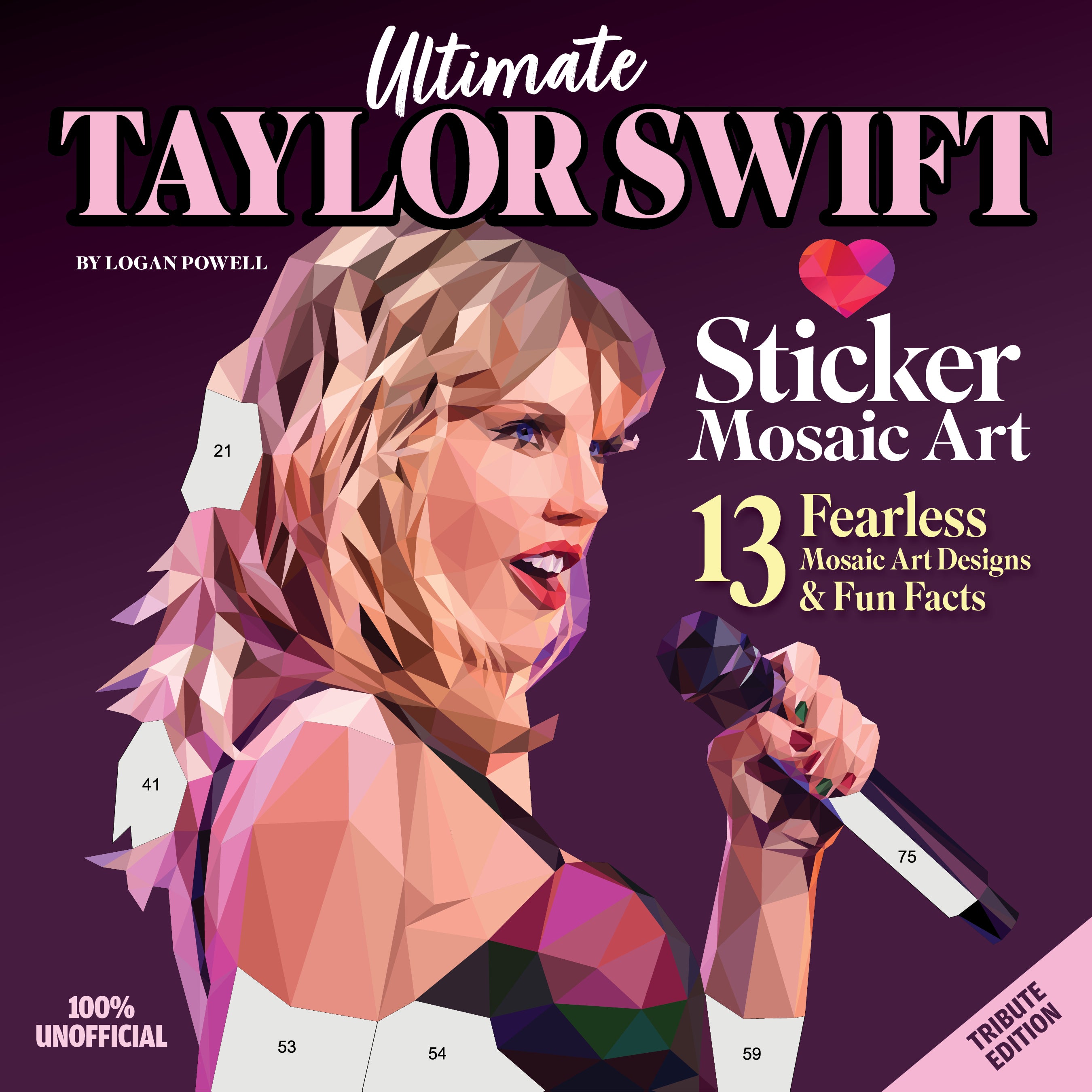 Ultimate Taylor Swift Sticker Mosaic Art