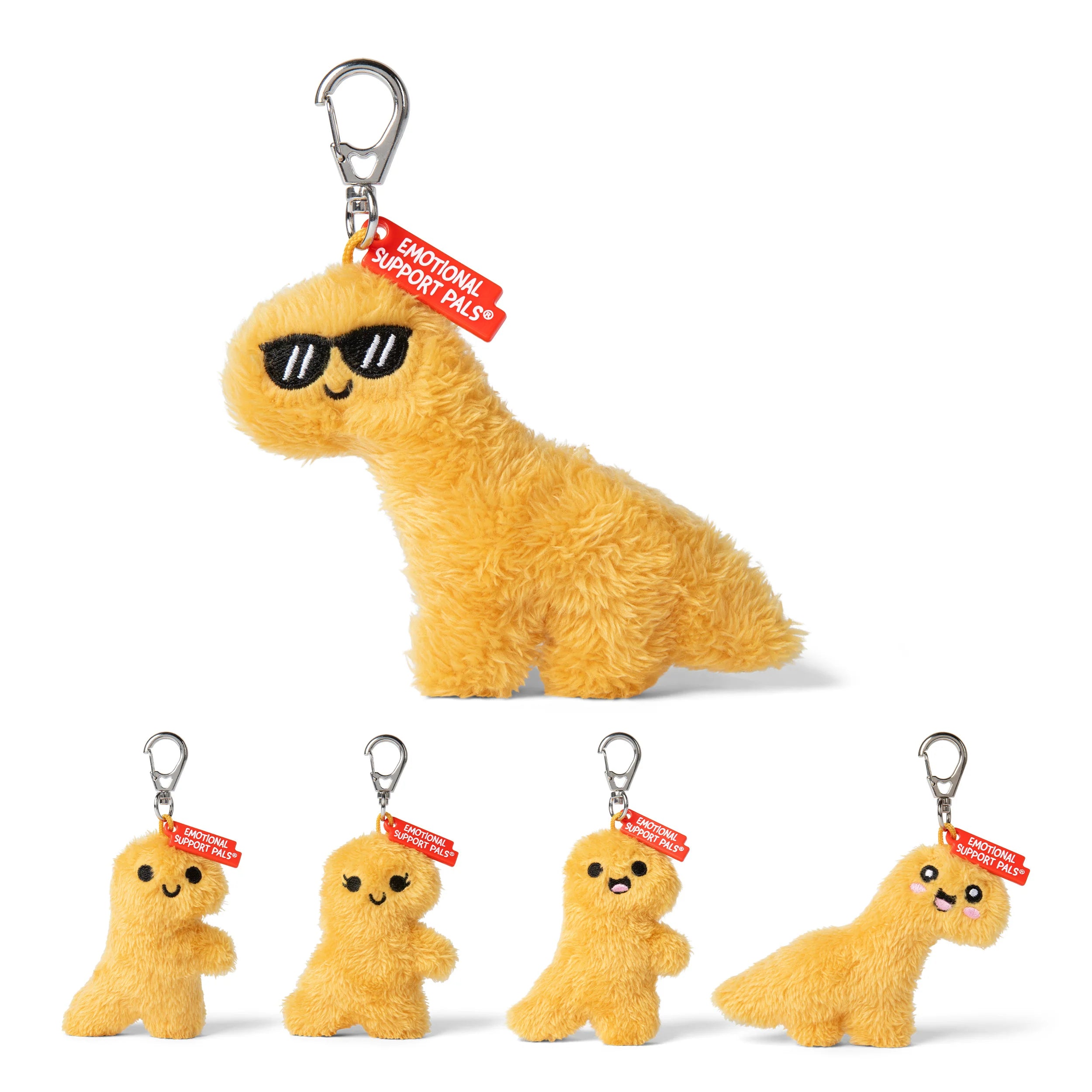 Emotional Support Dino Nugget Bag Charm