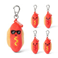 Emotional Support Hot Dog Bag Charm