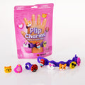 Plip Charms Purple Bracelet and Ring