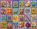 White Mountain Flower Crochet 1000 Pc