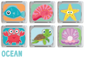 Glo Pals Limited Edition Ocean Light Up Cubes
