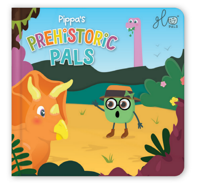 Glo Pals Light Up Book   Pippa / Prehistoric Pals