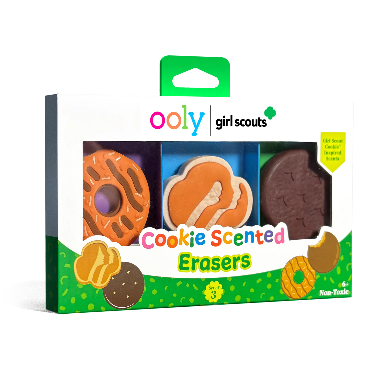 OOLY x Girl Scouts: Cookie Scented Erasers