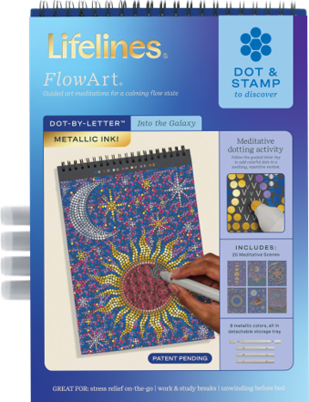 FlowArt® Dot By Letter, Into the Galaxy