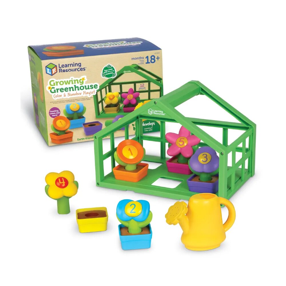 Growing Greenhouse and Number Playset