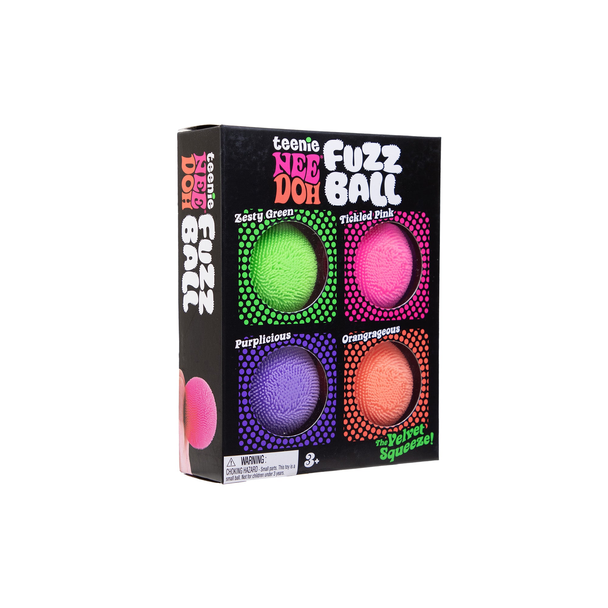 NeeDoh Teenie Fuzz Ball 4 Pack