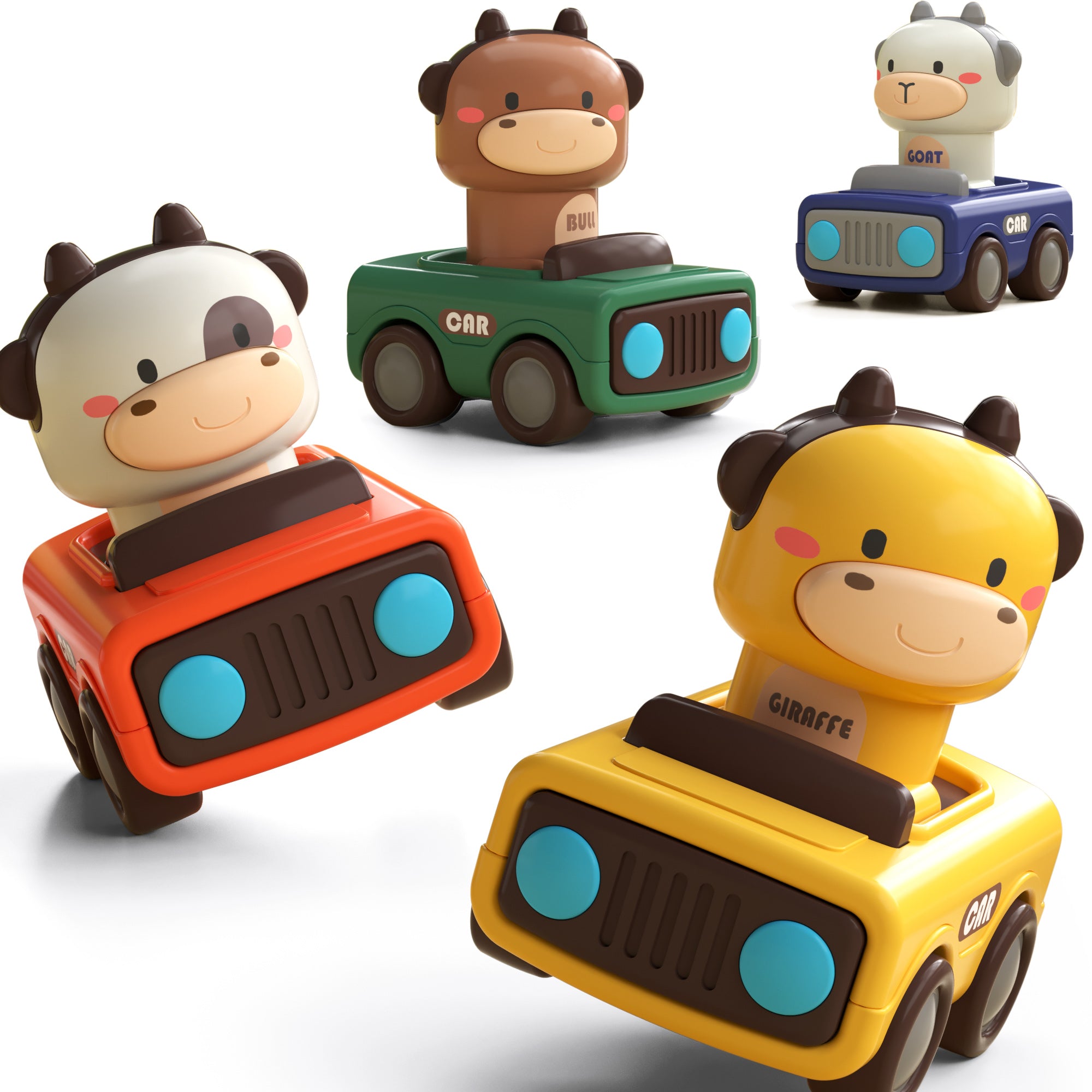 Press and Go Racing Car