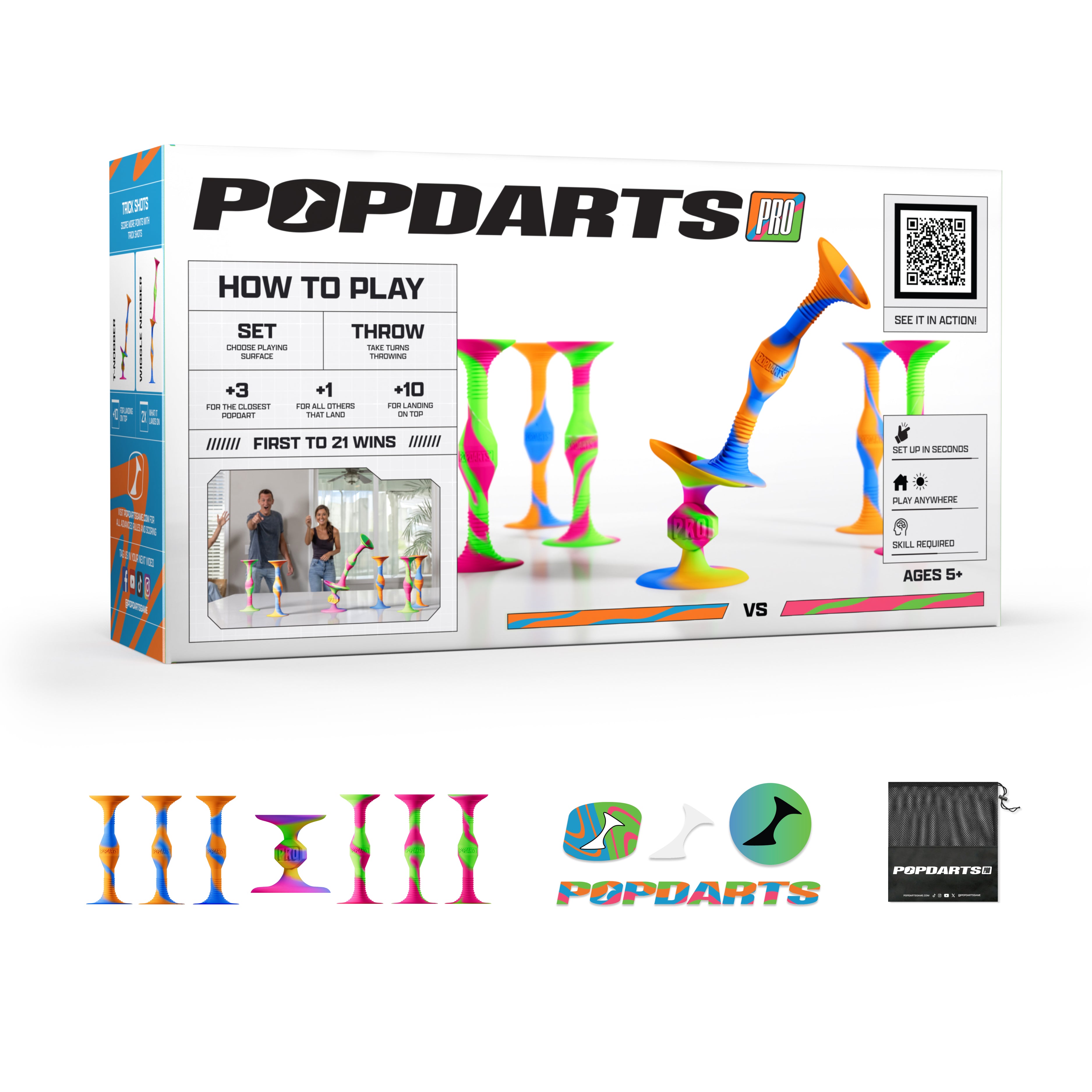 Popdarts Pro Pack (Neon)