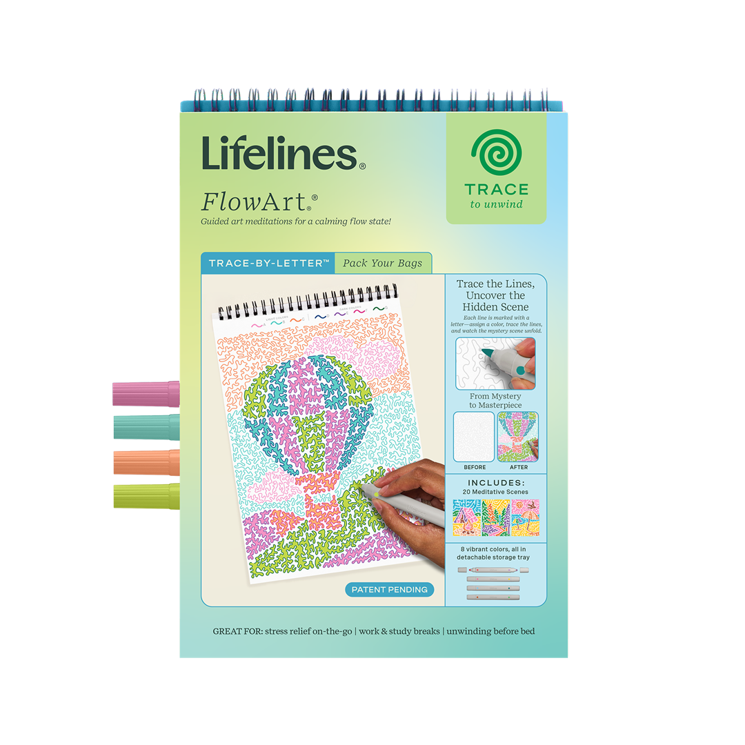 FlowArt® Trace By Letter, Pack Your Bags