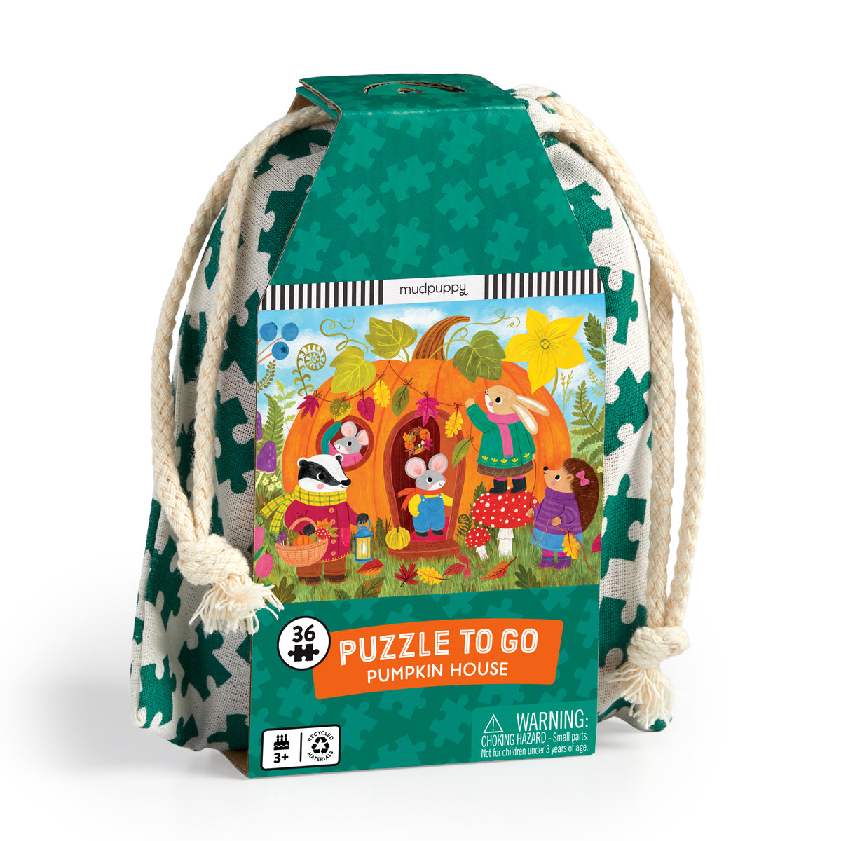 Puzzle to Go Pumpkin House
