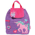 Stephen Joseph Quilted Backpack   Unicorn