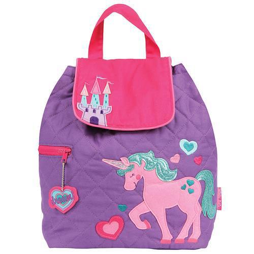 Stephen Joseph Quilted Backpack   Unicorn