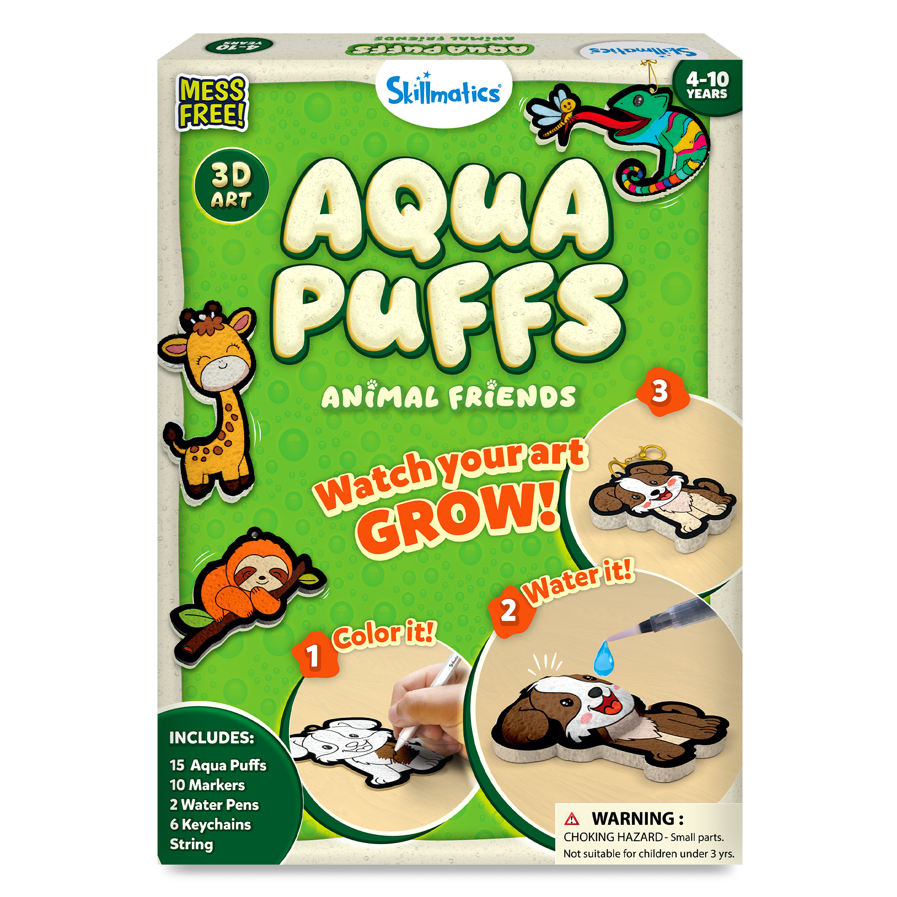 Aqua Puffs Animals