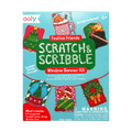 Mini Scratch & Scribble Window Banner Kit   Festive Friends