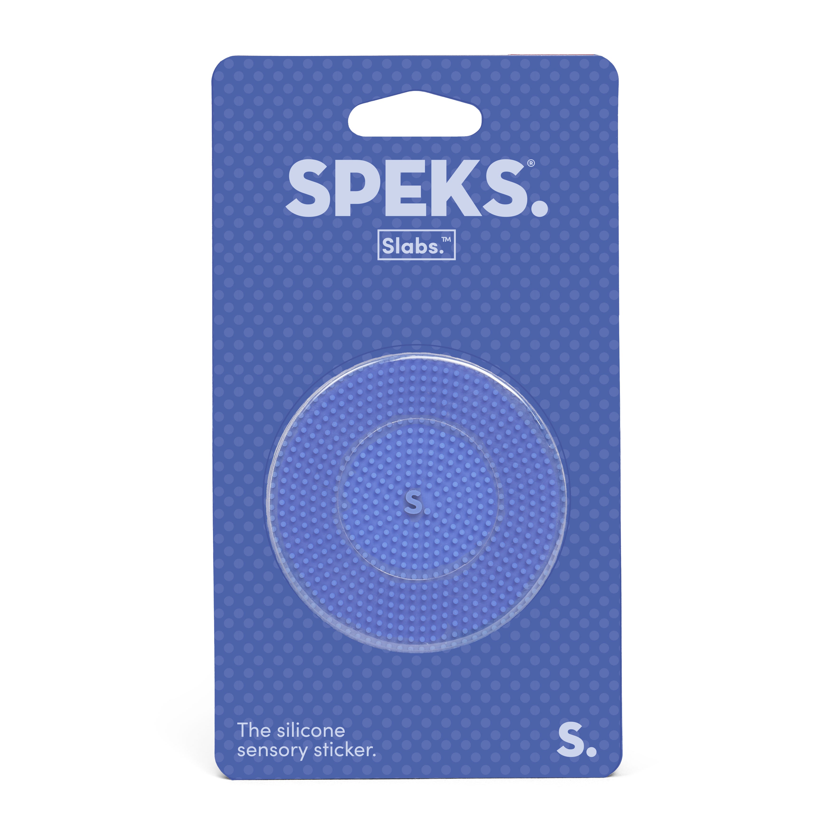 Speks Slabs Static Blue Circle