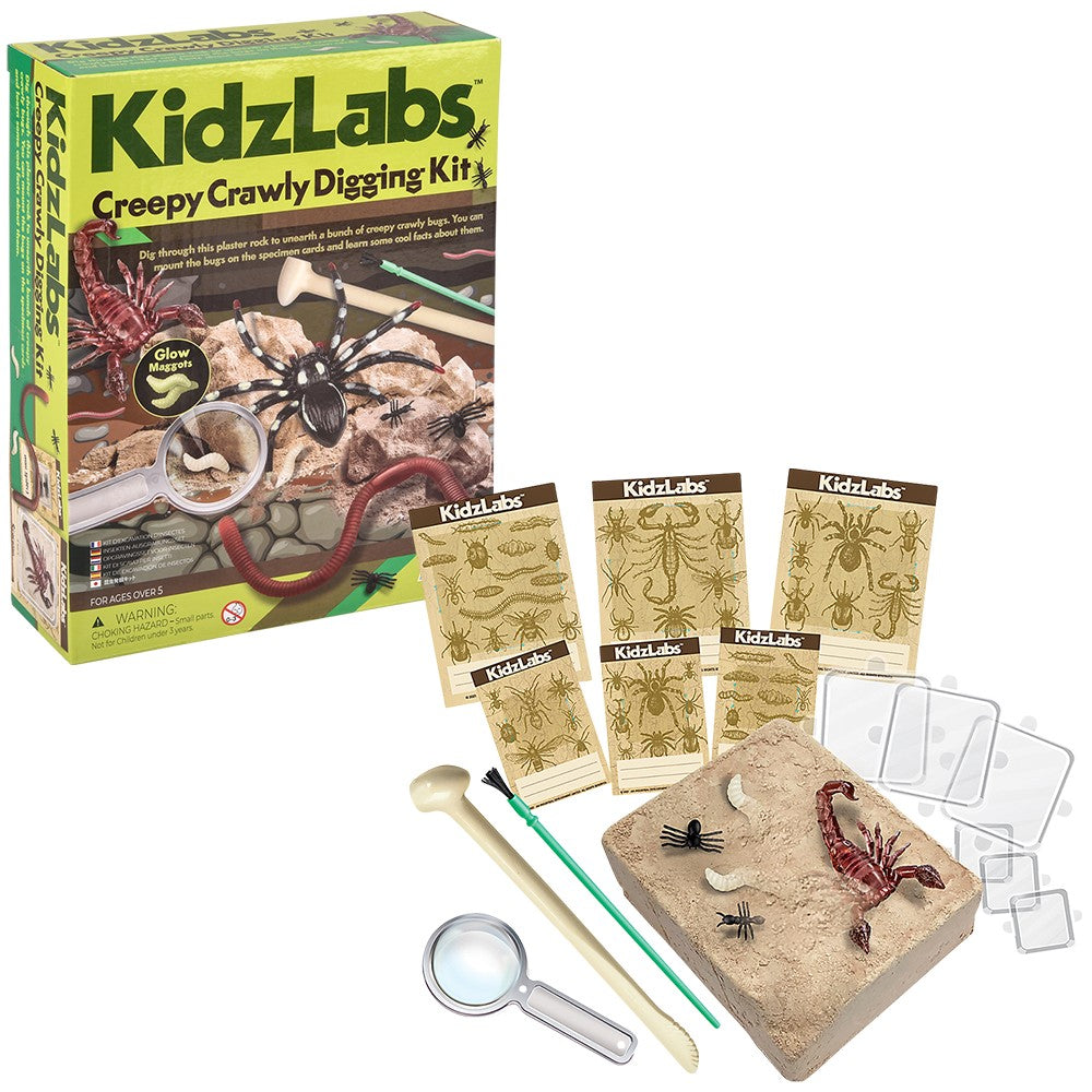 KidzLabs Creepy Crawly Digging Kit