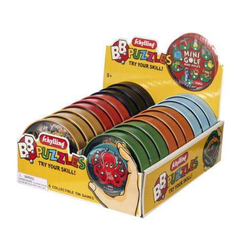 Tin Baseball Puzzle