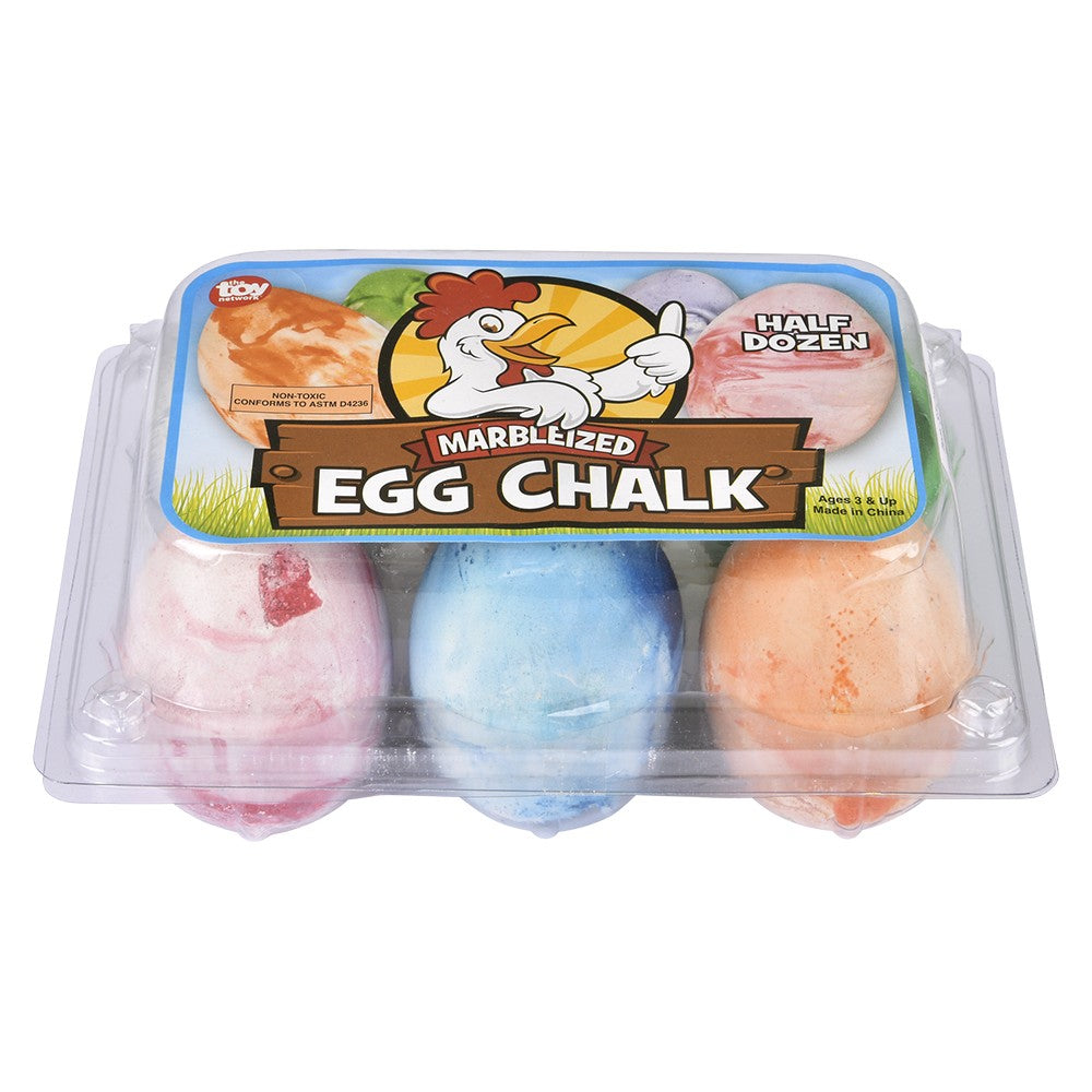 Marbelized Egg Sidewalk Chalk