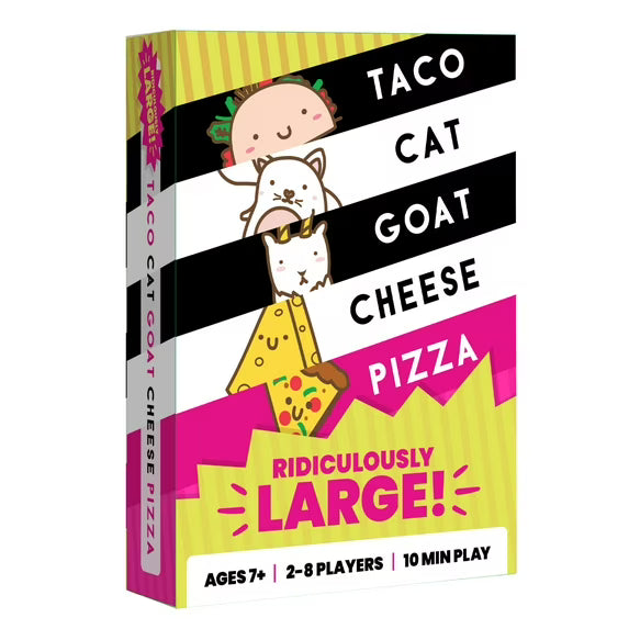 Taco Cat Goat Cheese Pizza Ridiculously Large