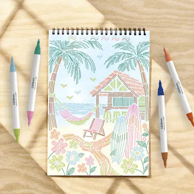Lifelines Tropical Paradise Trace by Line