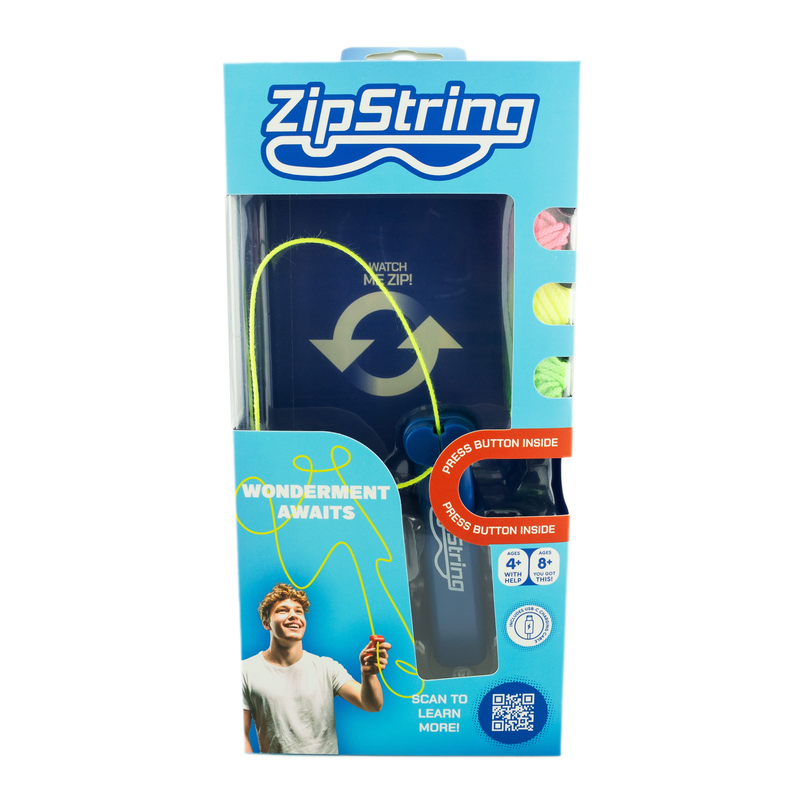 ZipString Blue