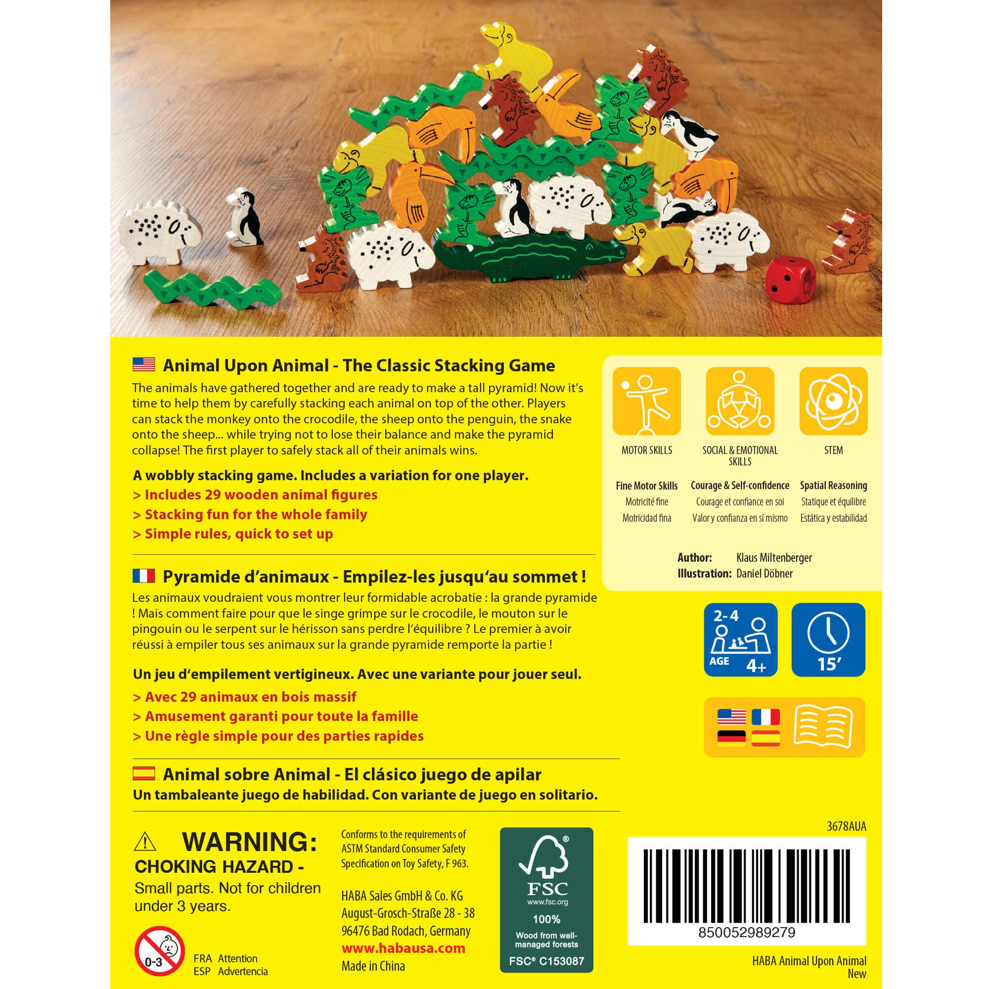 Animal Upon Animal Game