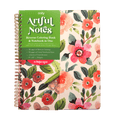 Artful Notes Notebook: Reverse Coloring Wildscape