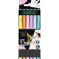 Black Edition Felt Tip Brush Pen Black Edition 6ct