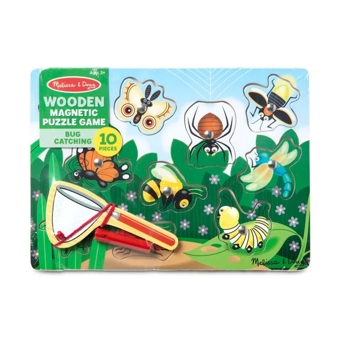 Bug Catching Magnetic Puzzle Game
