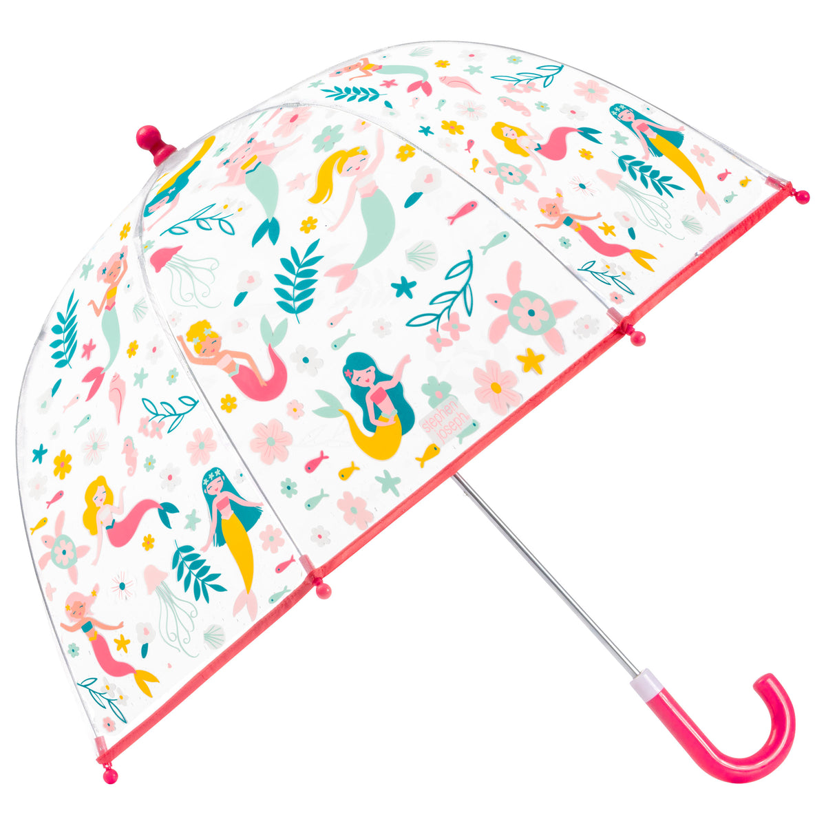 Clear Color Changing Umbrella Mermaid