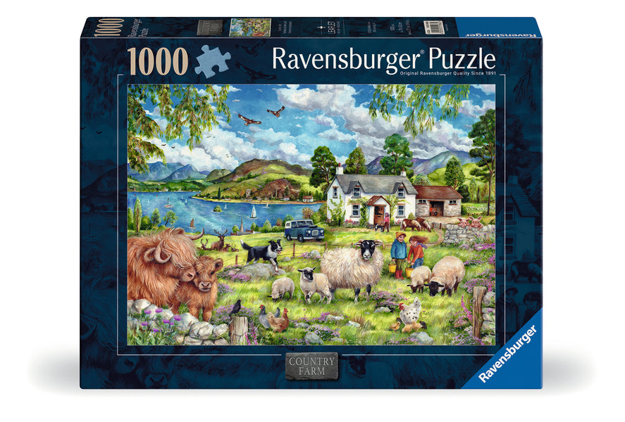 Country Farm 1000 Pc Puzzle