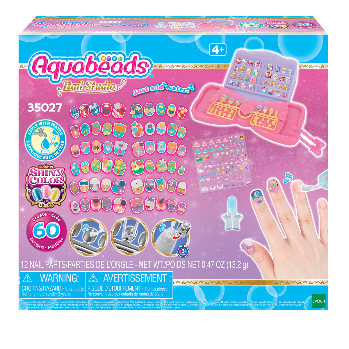 AquaBeads Design 'n Display Nail Studio