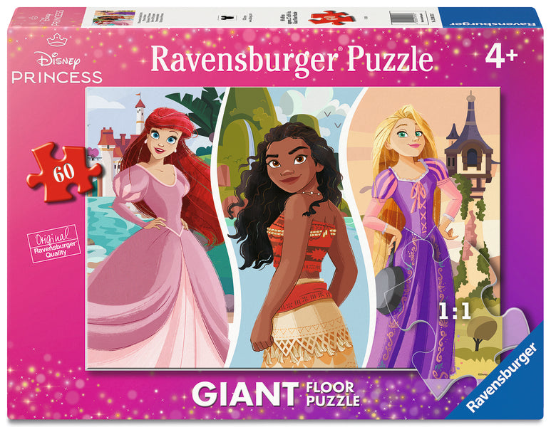Disney Princess Giant  Floor Puzzle 60 Pc