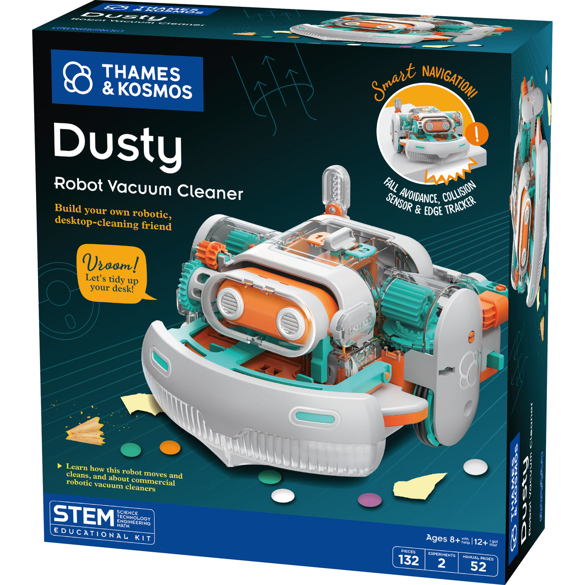 Dusty Robot Vacuum Cleaner