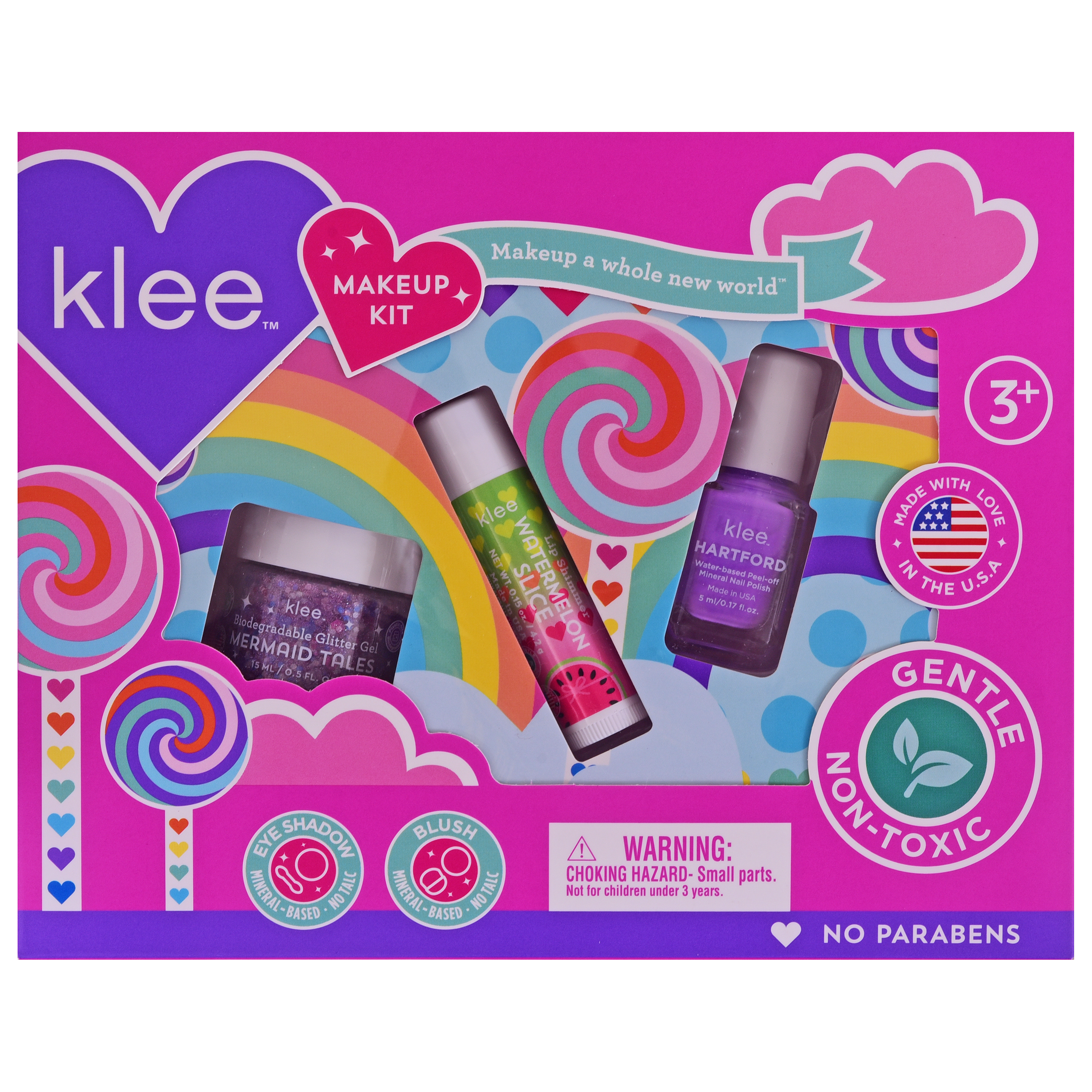 NEW!! Spinning Pink - Pinwheel Love Makeup Kit: Spinning Pink