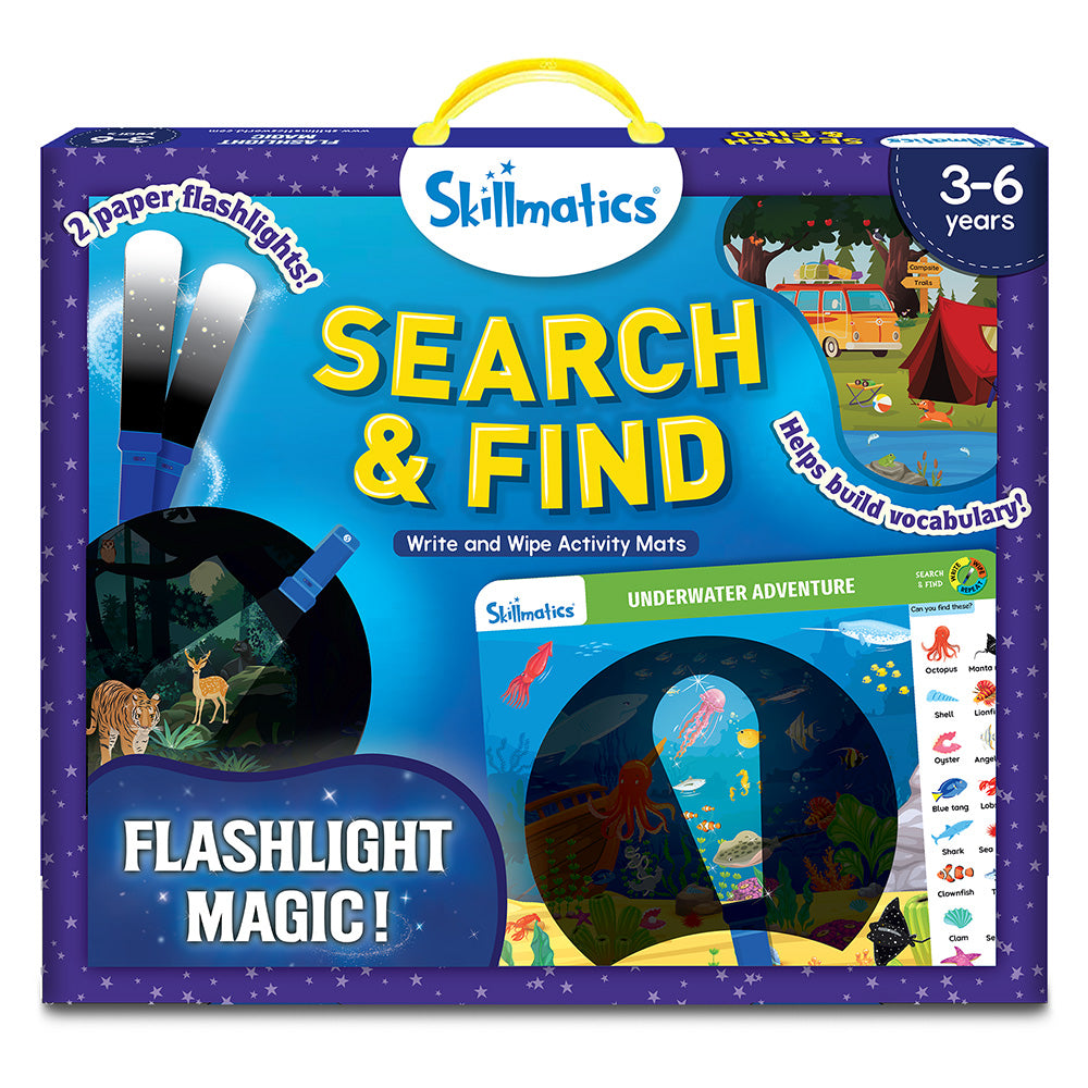 Skillmatics Search and Find Flashlight Magic