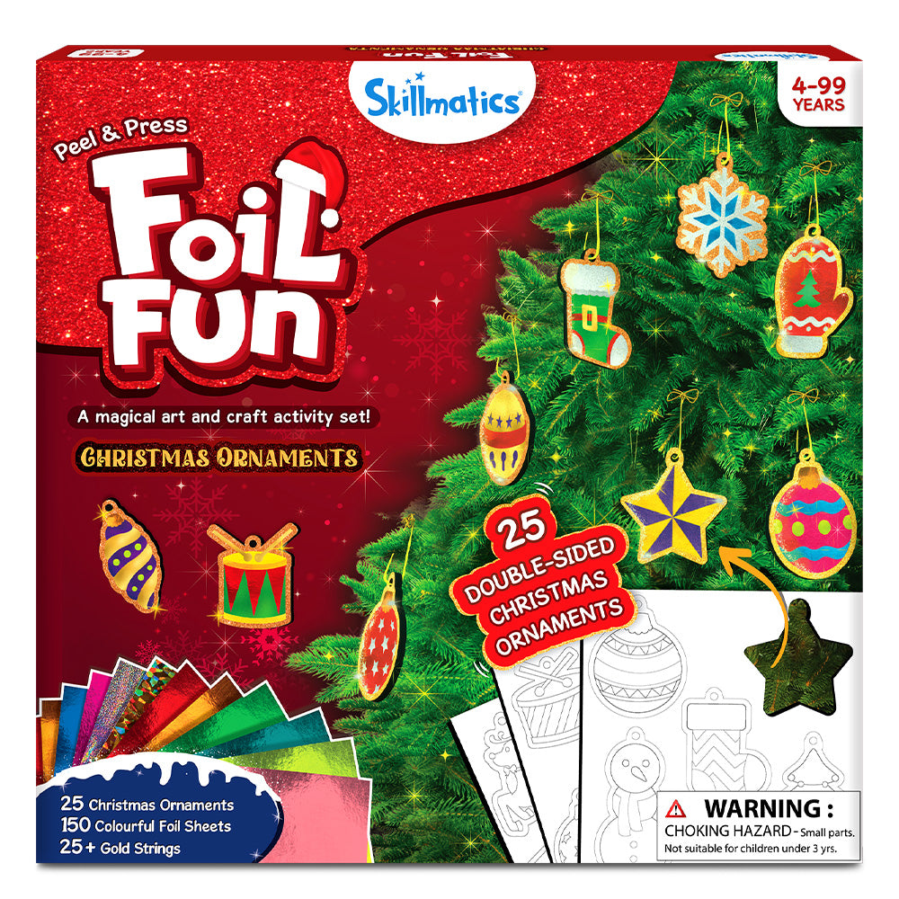 Foil Fun   Christmas Ornaments
