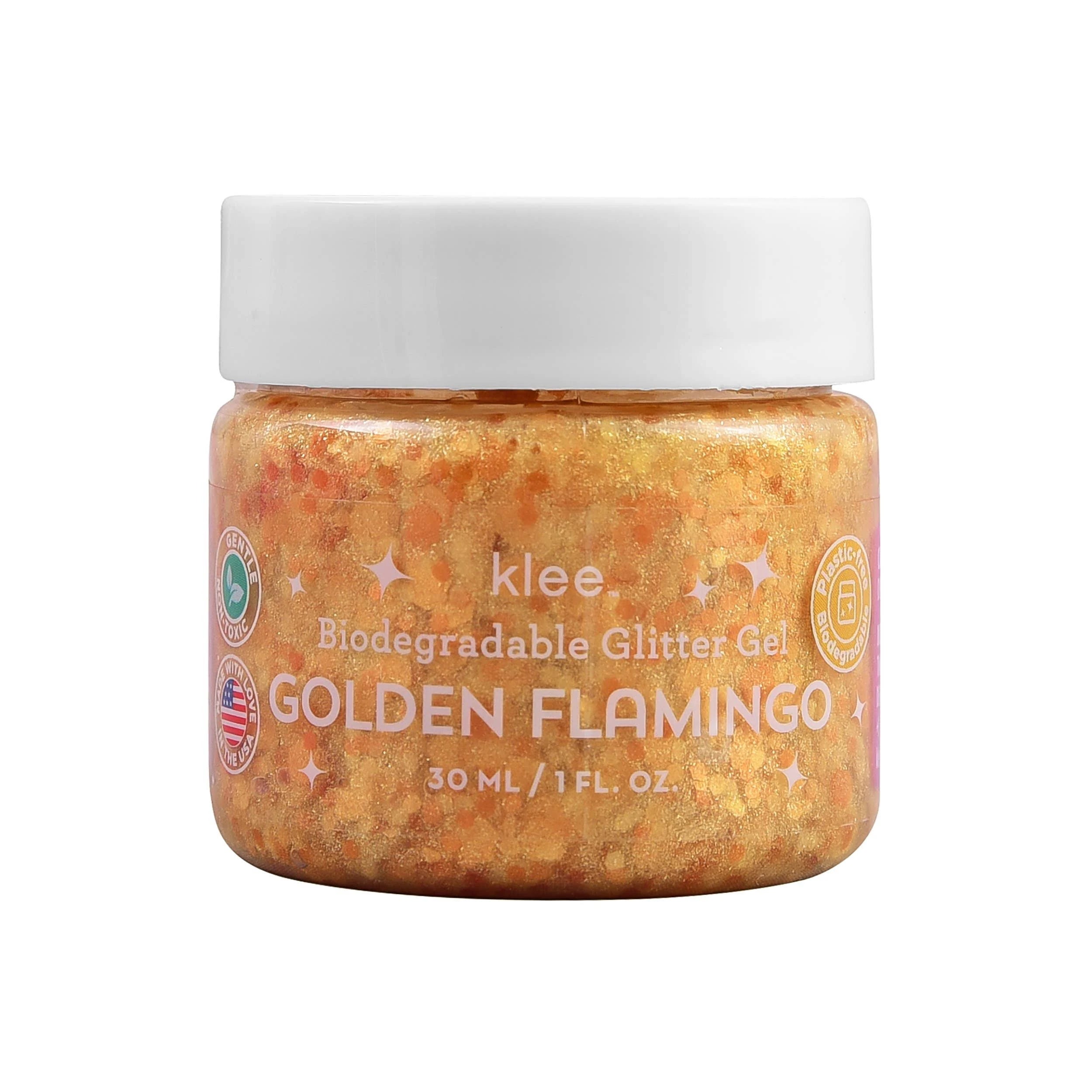 Klee Glitter Gel Golden Flamingo
